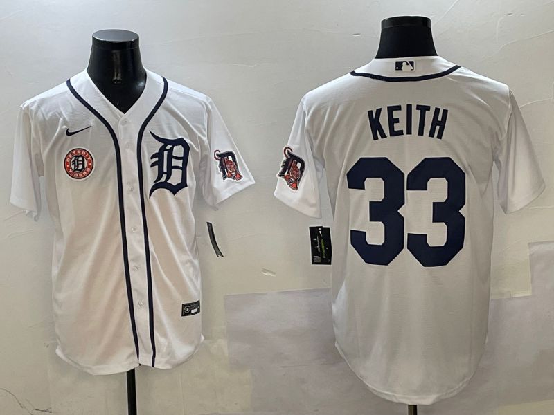 Men Detroit Tigers 33 Keith White Game 2025 Nike MLB Jersey style 5